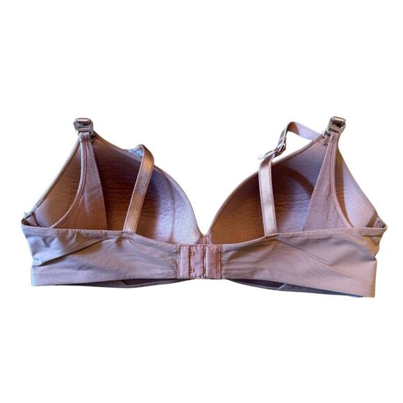 Auden Wireless Nursing Bra 36B Blush Pink Lightly Lined VGUC / 782B2 - Picture 2 of 6